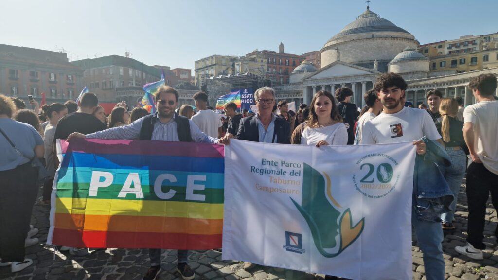 Marcia della Pace a Napoli: presente l’Ente Parco Regionale del Taburno-Camposauro