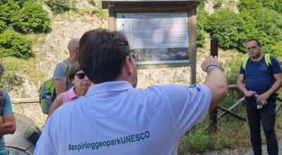 Sentiero Geologico, visita con una “guida speciale”: il presidente dell’Ente Parco Costantino Caturano